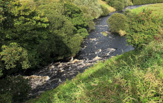 Neck of McKenzie Pool, Smithston Fishings Club, River Doon